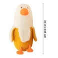 thumbnail image 2 of Srutirbo Banana Toy Cute Plushies Stuffed Animal Hugging Pillow Soft Comfort Sleeping Friend For Kids Girls Boys, 2 of 3