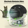 thumbnail image 5 of Vivifying Self Cleaning Cat Litter Box, Automatic Cat Litter Box with APP Control Odor Removal Safety Protection for Multiple Cats, 5 of 6