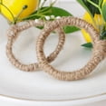 thumbnail image 4 of Lemon Napkin Rings Set Of 6 Lemon Vine Leaf Napkin Holders for Dining Table Decor Banquet Wedding Bi yellow plastic, 4 of 6