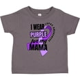 thumbnail image 3 of Inktastic I Wear Purple for My Mama Lupus Awareness Boys or Girls Toddler T-Shirt, 3 of 5