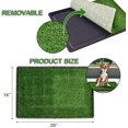TINGOR Artificial Grass Puppy Pad for Dogs
