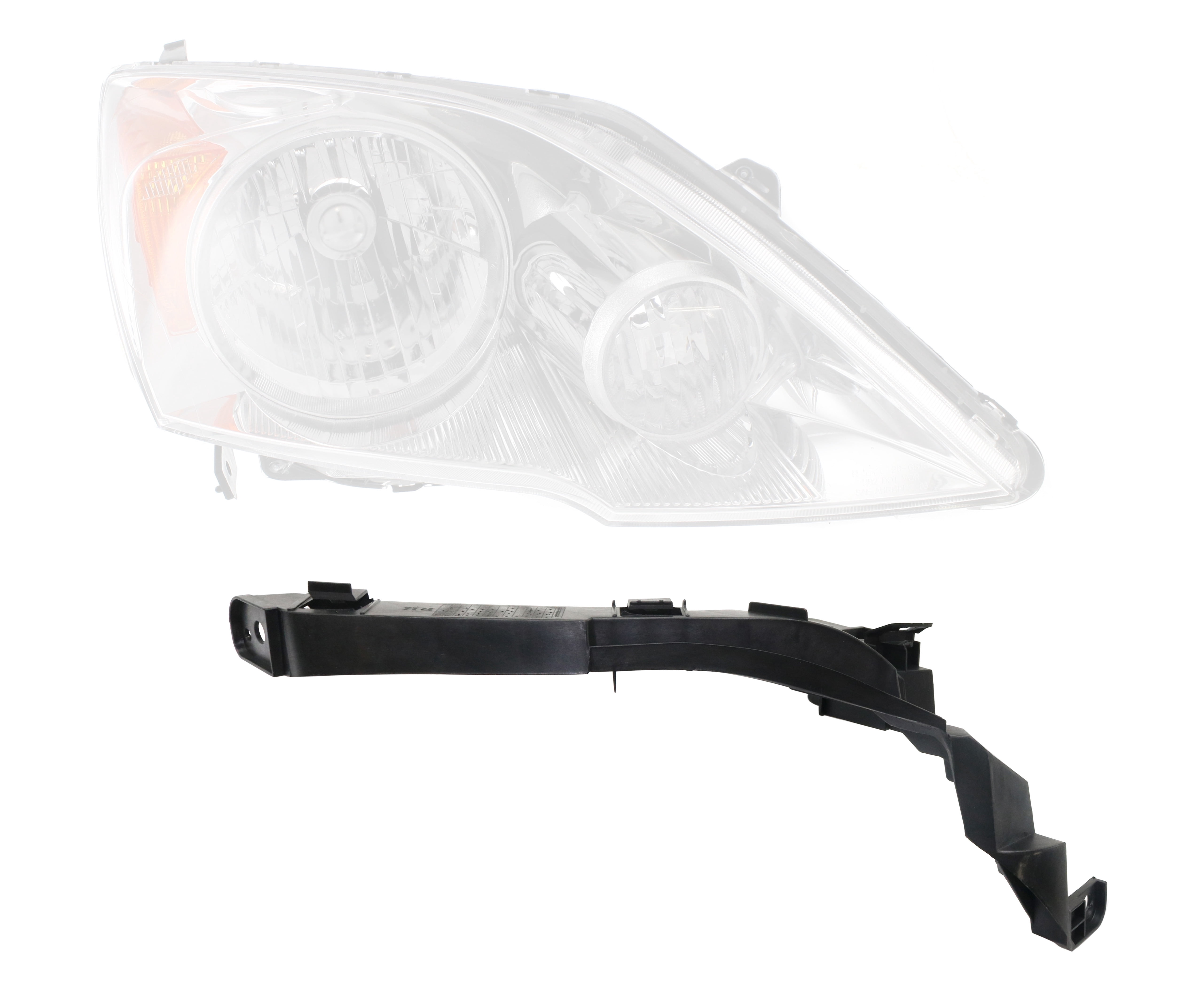 Headlight Bracket Compatible with 2007-2011 Honda CR-V Right Passenger Side,Beam