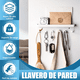 thumbnail image 4 of Portallaves De Pared Perchero Organizador Repisa Decoración Xtellar blanco, 4 of 4