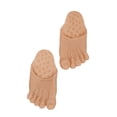 thumbnail image 6 of Nicky Bigs Novelties Jumbo Funny Bare Feet Slippers Caveman Feet Adult Halloween Costume Accessories, 6 of 6