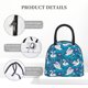 thumbnail image 4 of Disketp Swan On The Pond Bolsa Térmica para Almuerzo, Lonchera con Abertura Amplia y Gran Capacidad, Organizador Reutilizable para Mujeres, Hombres y Adultos, 4 of 6