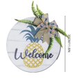 thumbnail image 3 of Farmhouse Decor Cute Pineapple Door Sign Eye Catching Door Front Hanging Farmhouse Door Hanging Easter Welcome Decoration Home Decor Pineapple Door Decoration, 3 of 6