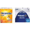 Nicorette 4mg Fruit 160ct Gum with FREE $15 E Gift Card