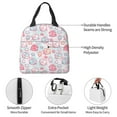 thumbnail image 4 of Fotbe Cute Sheep Bolsa Térmica con Estampado y Forro de Aluminio Grueso Bolsa de Almuerzo con Bolsillo Frontal para Hombres y Mujeres, Ideal para Trabajo, Escuela, 4 of 8