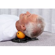 Highballer Mounted And Adjustable Twin Ball Body Massager-Orange
