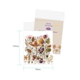thumbnail image 3 of Bolsa con pegatinas de flores, impermeable, transparente, PET, cuenta de mano, diario, material de tulipán, cuenta de mano, pegatina, 3 of 6