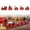 Red, variant on Desktop Ornament,Indoor Christmas Decorations For Living Room For Home Indoor Xmas Winter Holiday Decor Christmas Decorations Christmas Wooden Children's Holiday