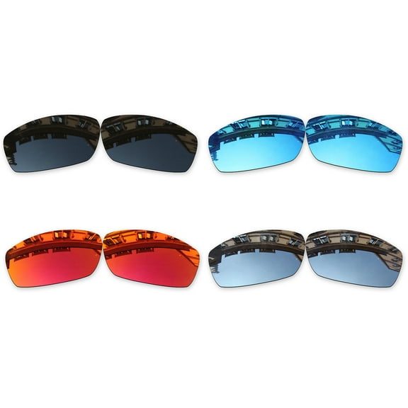 Vonxyz 4 Pack Polarized Replacement Lenses for Spy Optic Dirty Mo 61mm Sunglasses