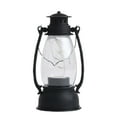 thumbnail image 2 of Travelwant intage LED Hurricane Lantern Antique Metal Hanging Warm White Battery with Dimmer Switch, 2 of 7