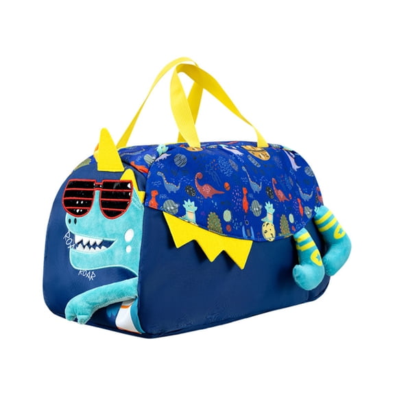Cartoon Bunny Kids Duffle Bag, Large Capacity Portable Travel Bag for Overnight, Fitness, Dance & Swim Essentials (N)