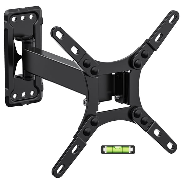 USX MOUNT Full Motion TV Wall Mount Monitor Mount Swivels Tilts Extension Rotation for 13-42 inch TV & Monitor Max VESA 200x200mm up to 55lbs