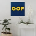 thumbnail image 4 of Ed Ruscha Oof Canvas Printing Famous Paintings, Wall Art Posters, Decorative Hanging Pictures Picture Print Wall Art Poster Painting Canvas Posters Artworks Gift Room Aesthetic 24x24inch(60x60cm), 4 of 5
