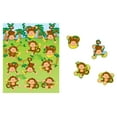 thumbnail image 1 of Monkeys Shape Stickers, 1 of 2
