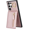 thumbnail image 5 of Samsung Galaxy S22 Ultra Case, PU Leather Wallet with Card Holder for Women, Shockproof Slim Stand Case - Rose Gold, 5 of 18