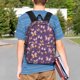 thumbnail image 4 of Easygdp Butterflies And Floral Mochila Ligera de 15 Pulgadas para Estudiantes, Mochila Cómoda para la Escuela y Viajes, Correas Ajustables, 4 of 6