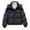 Black, variant on Hvyesh Women's Puffer Jacket Baggy Zipper Stand Collar Bubble Coats Quilted Long Sleeve Padded Coat Warm Solid Winter Jackets Coffee L
