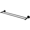 thumbnail image 2 of Alno A8325-24 Contemporary I 24" Wide Double Towel Bar - Black, 2 of 6