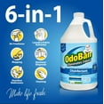 thumbnail image 2 of OdoBan Ready-to-Use Disinfectant and Odor Eliminator, Set of 3, 2 Spray Bottles, 32 Ounces Each and 1 Gallon Concentrate, Fresh Linen Scent, 2 of 4