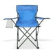 thumbnail image 1 of Silla Plegable para Camping Pesca Playa y Exteriores de Lona Impermebale con Porta Vaso Ligera Silla para Exterior Ergonomica con Estructura de Acero y Funda Transportadora (Azul), 1 of 5