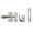 Brass, variant on Idh by St. Simons 21014-014 Solid Brass Large Casement Fastener, Bright Nickel