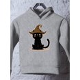 thumbnail image 3 of Cute Kitten W Witch Hat Hoodie Toddler -Image by Shutterstock,  4 Toddler, 3 of 4