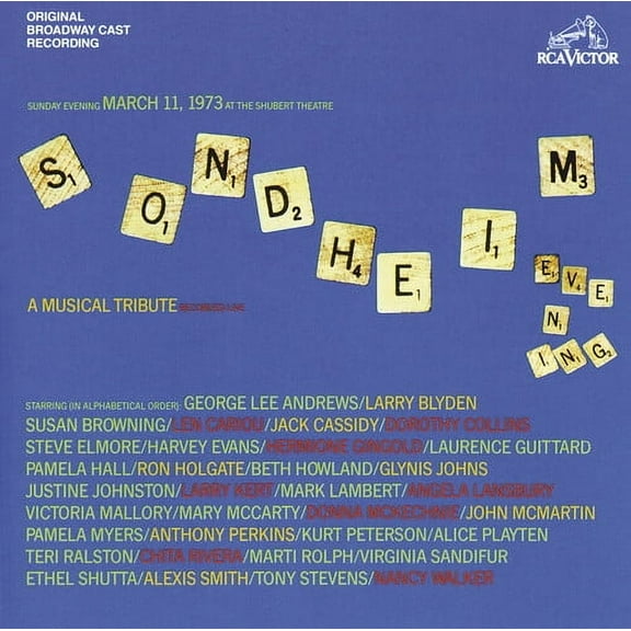 Various Artists - Sondheim Tribute - Music & Performance - CD