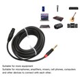 thumbnail image 4 of XLR MicrophoneCable, Stable Transmission 8m Gold Plated Connections Microphone Cable  For Live Performance, 4 of 8