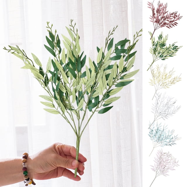1 unidad de flores artificiales de plástico azul para decoración del hogar. Flores artificiales realistas con características impermeables y resistentes a la decoloración. Rkxzt