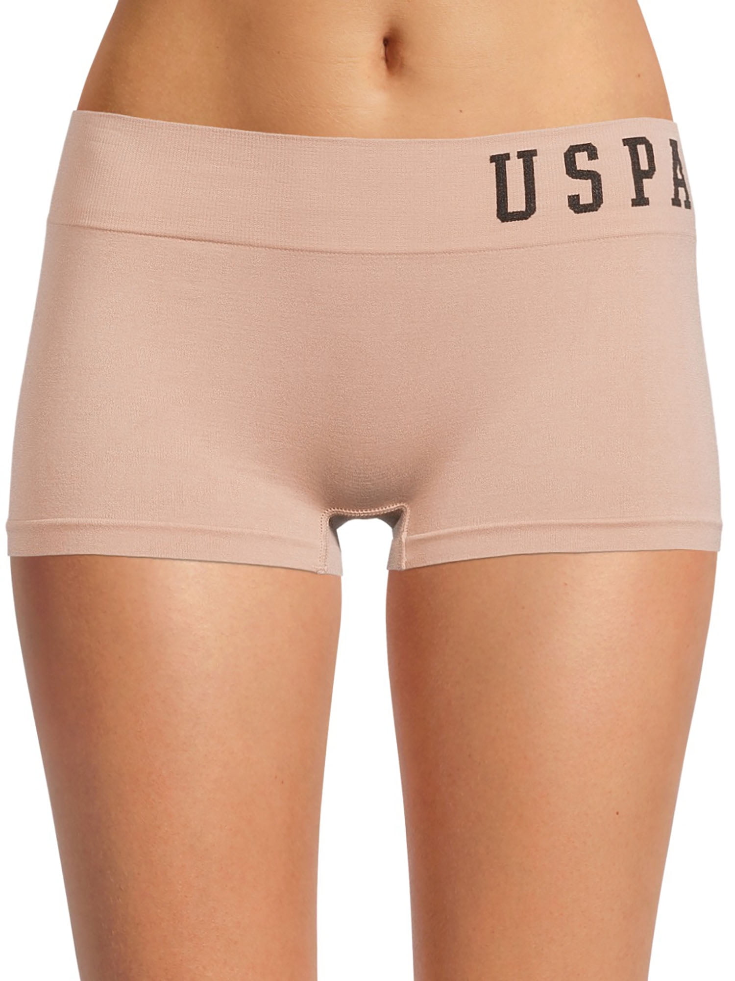 U.S. Polo Assn. Women's Boyshort Panties, 4-Pack 