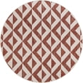 thumbnail image 4 of Jill Zarin Outdoor Collection Area Rug - Napa (6' 7" Round Rust Red/Ivory), 4 of 8