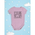 thumbnail image 3 of Set Of Cats And Doodles Bodysuit Infant -Image by Shutterstock,  18 Months, 3 of 4