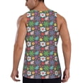thumbnail image 2 of Sigee Daisies Flowers for Men's Workout Tank Top, Athletic Gym Sleeveless Shirt - Quick Dry, Lightweight, Breathable X-Large, 2 of 9