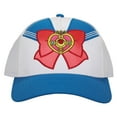 thumbnail image 2 of Sailor Moon Sailor Scout Cosplay White Baseball Cap, 2 of 6