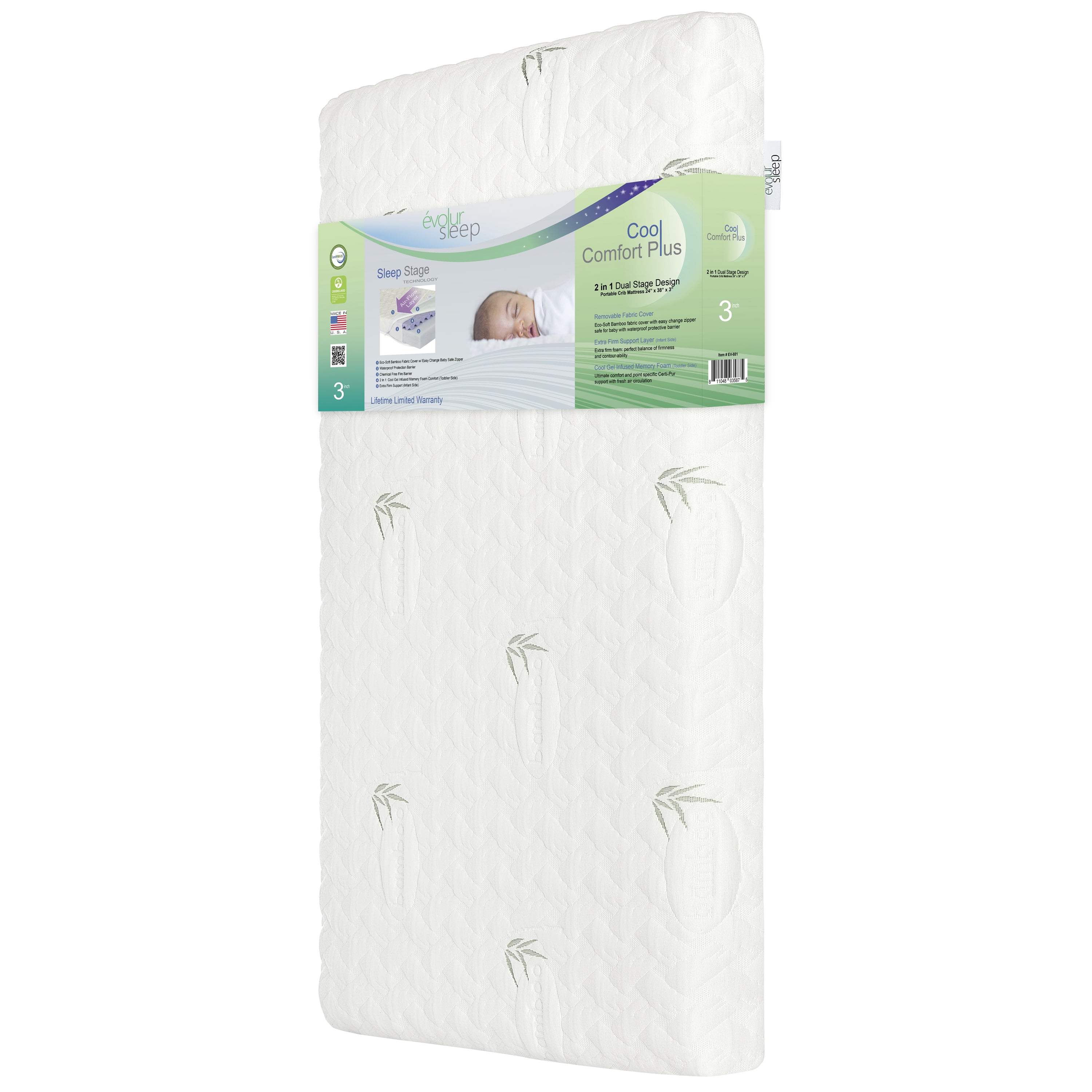lotus travel crib mattress