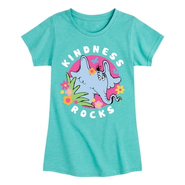 Horton Hears A Who - Kindness Rocks - Toddler & Youth Girls Short Sleeve Graphic T-Shirt