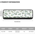 thumbnail image 2 of NETILGEN 2 Pieces Refrigerator Door Handle Covers Set, Non-Slip Kitchen Appliance Decorative Mat for Fridge Dishwashers Microwave Home Indoor Kitchen Decoration, Green Butterfly Leaf, 2 of 7