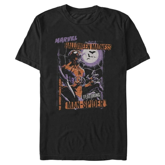 Mens Marvel The Oddest Comics Ever Halloween Madness T Shirt