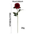 thumbnail image 3 of Dienrx Artificial Red Roses Bouquet, Realistic Long Stem Velvet Flowers for Wedding Centerpiece, Valentine's Day, Anniversary, and Home Table Decor, No Maintenance Needed, 3 of 9