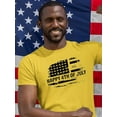 thumbnail image 2 of Happy 4Th Of July Flag T-Shirt Men -Image by Shutterstock, Male Large, 2 of 4