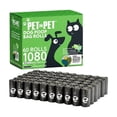 thumbnail image 7 of PET N PET Dog Poop Bags, 1080 Count, Unscented, 41% Plant-Based USDA Certified, Leak-Proof Dog Waste Bags, 8 x 15 Inches, Black, 7 of 7