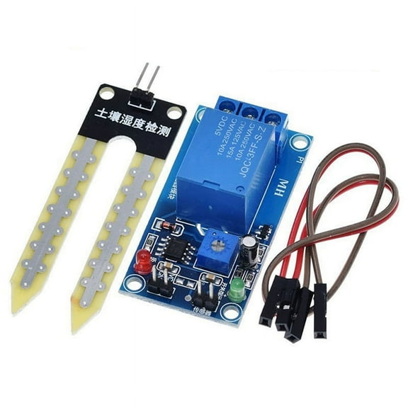 DC 5V Soil Moisture Sensor Relay Control Module Automatic Watering of the Humidity Starting Switch