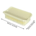 thumbnail image 2 of HEMOTON  2 Pcs Laundry Brush Clothes Scrubber Cleaning Hand Heavy Brushes for, 2 of 8