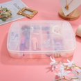 thumbnail image 3 of Compartment Storage Box Plastic Divided Containers Organizer Tray With Dividers, 3 of 6