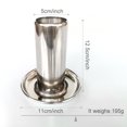 thumbnail image 4 of CAROOTU Stainless Steel Vertical Poultry Turkey Chickens Roaster Rack with Roasting Pan for Oven or Barbecue, 4 of 6
