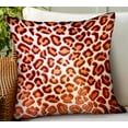 thumbnail image 2 of Plutus 12" x 20" Emberglow Velvet Cheetah Animal Motif Luxury Throw Pillow, 2 of 2