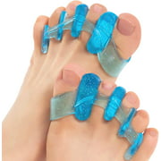 DR JK ToePal: Gel Toe Separator & Toe Stretcher for Yoga, Walking and Dancing. Instant Therapeutic Bunion Relief, Toe Alignment for Women and Men